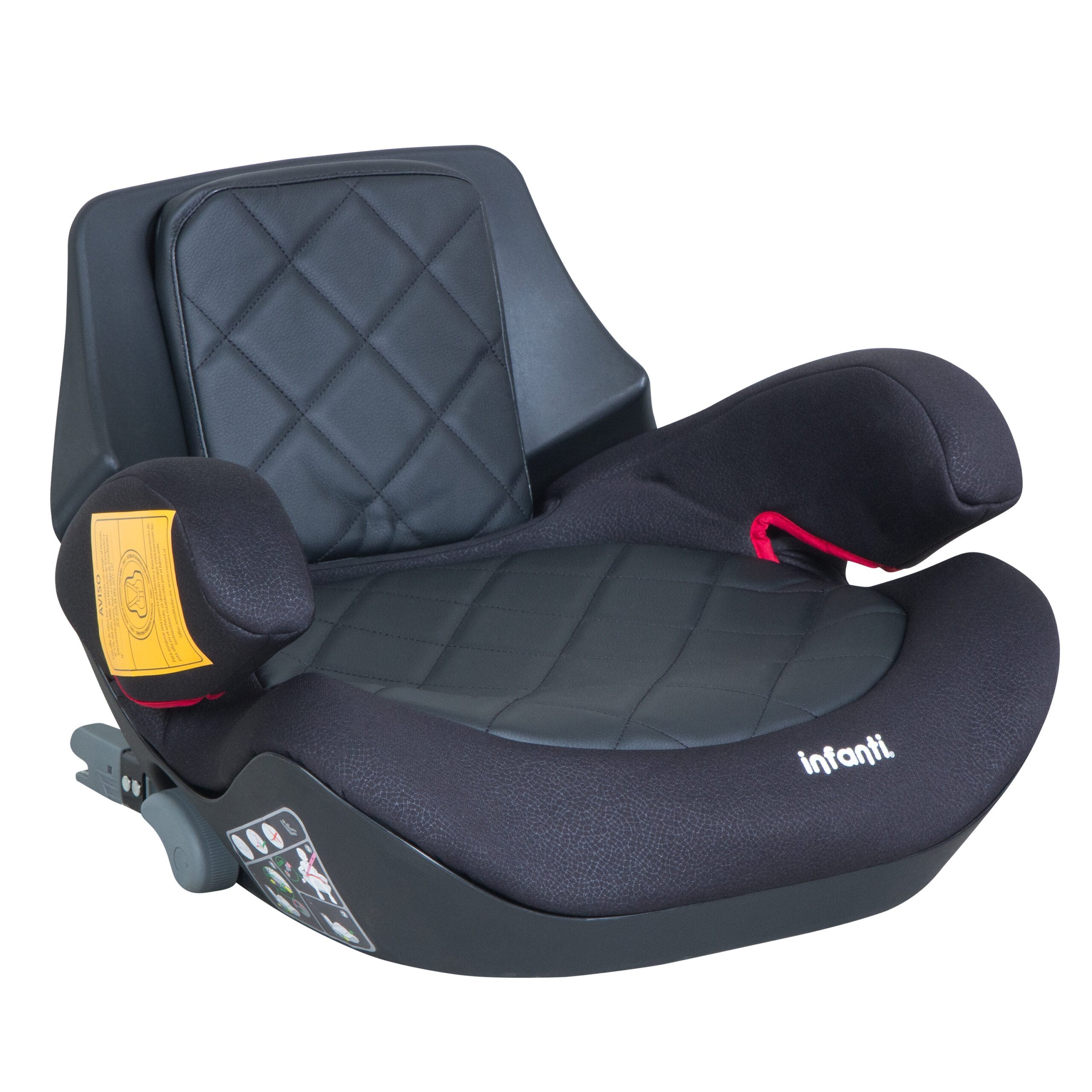 Silla Auto Alzador Go Isofix Black Stone