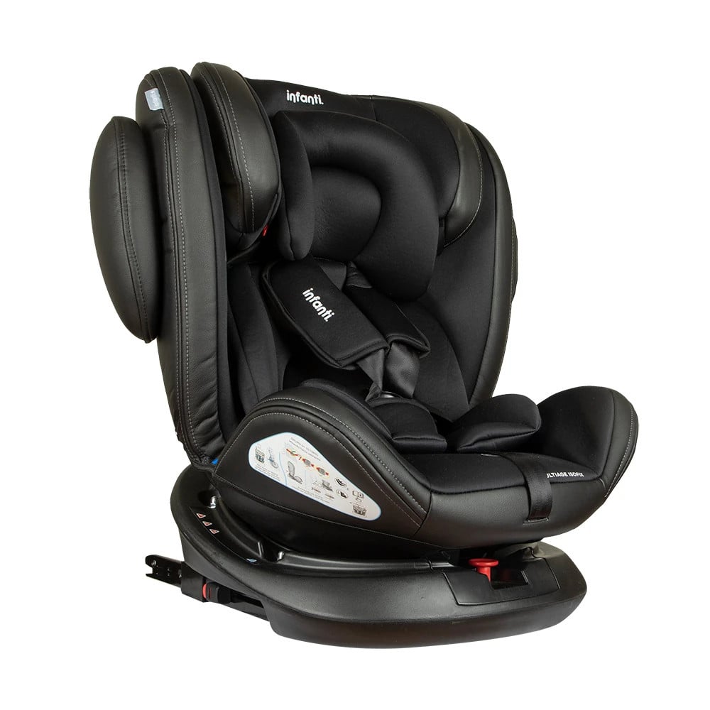 Silla De Auto Convertible Multiage 360° Black