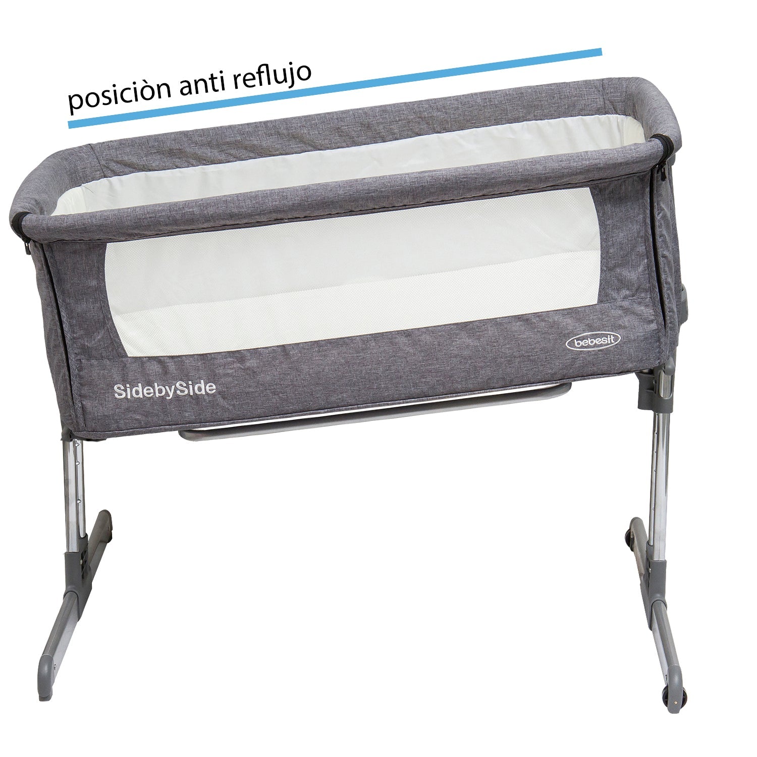 Cuna Colecho Side By Side Beige