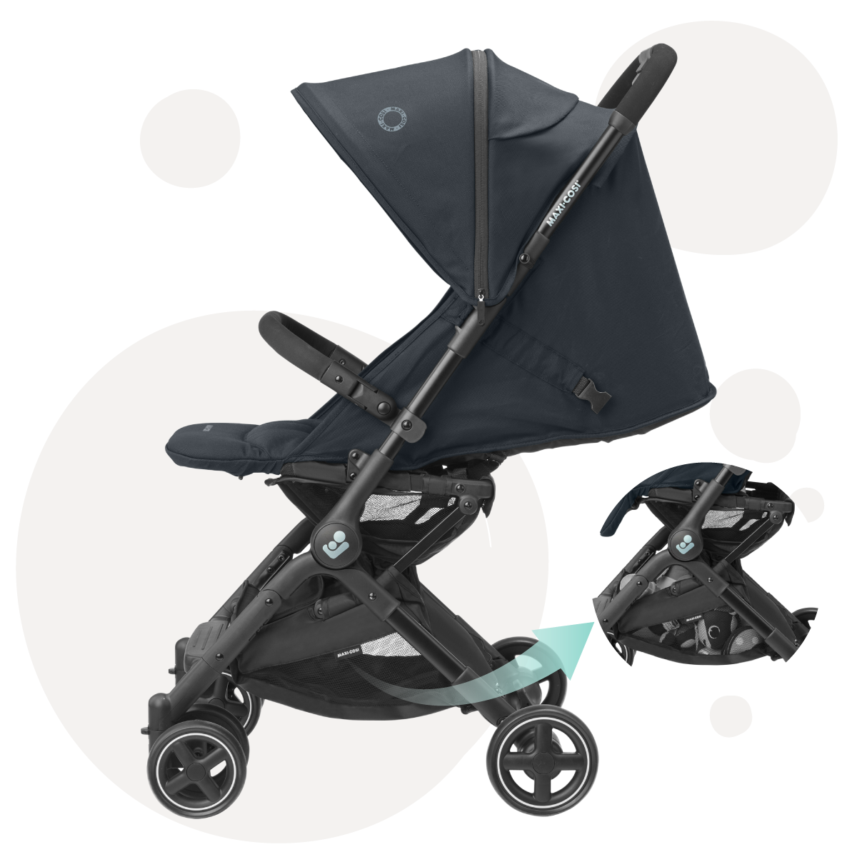Coche Paseo Lara 2 Essential Black
