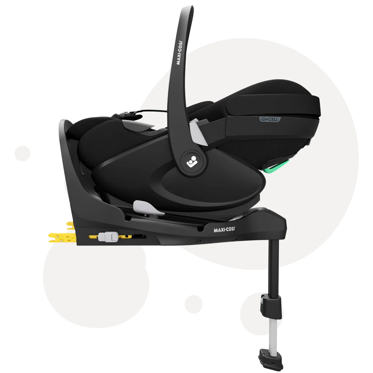 Silla Auto Nido Pebble 360° Pro+ Familyfix 360 Pro Essential Maxi Cosi
