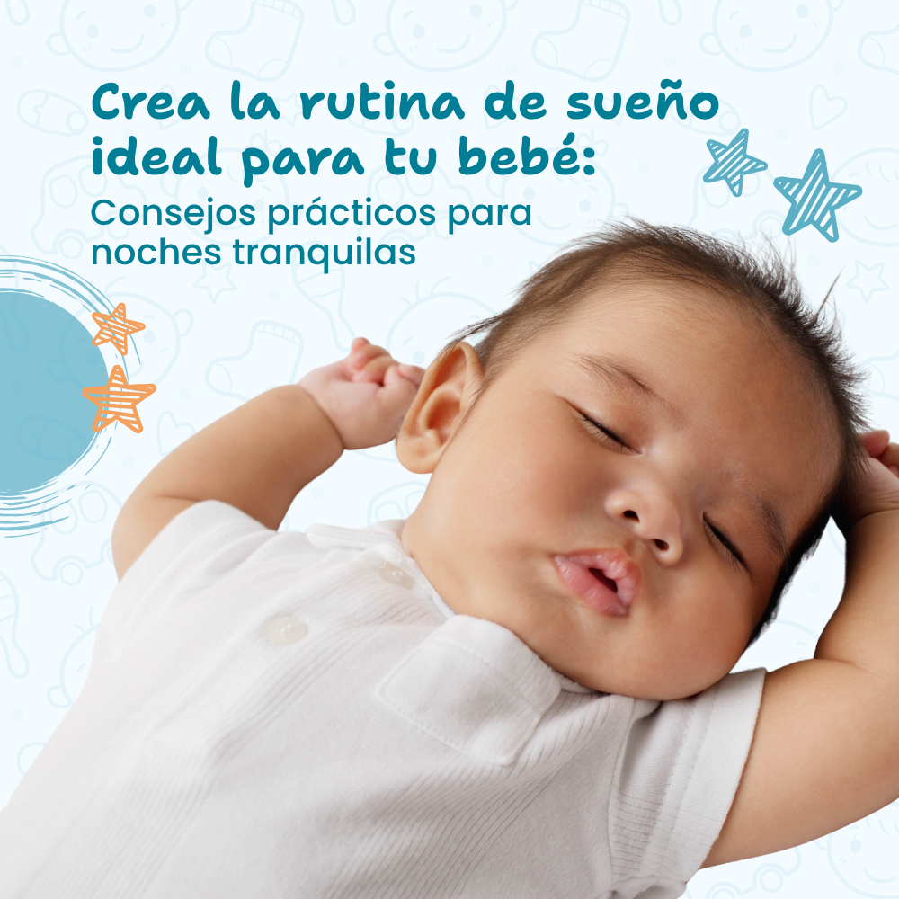 Crea la rutina de sueño ideal para tu bebé: consejos prácticos para noches tranquilas