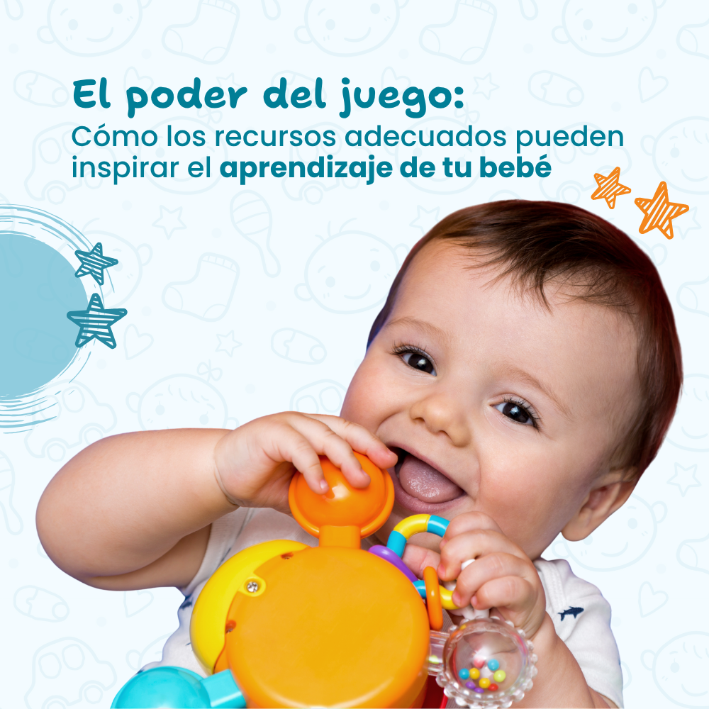 El poder del juego: cómo los recursos adecuados pueden inspirar el aprendizaje de tu bebé