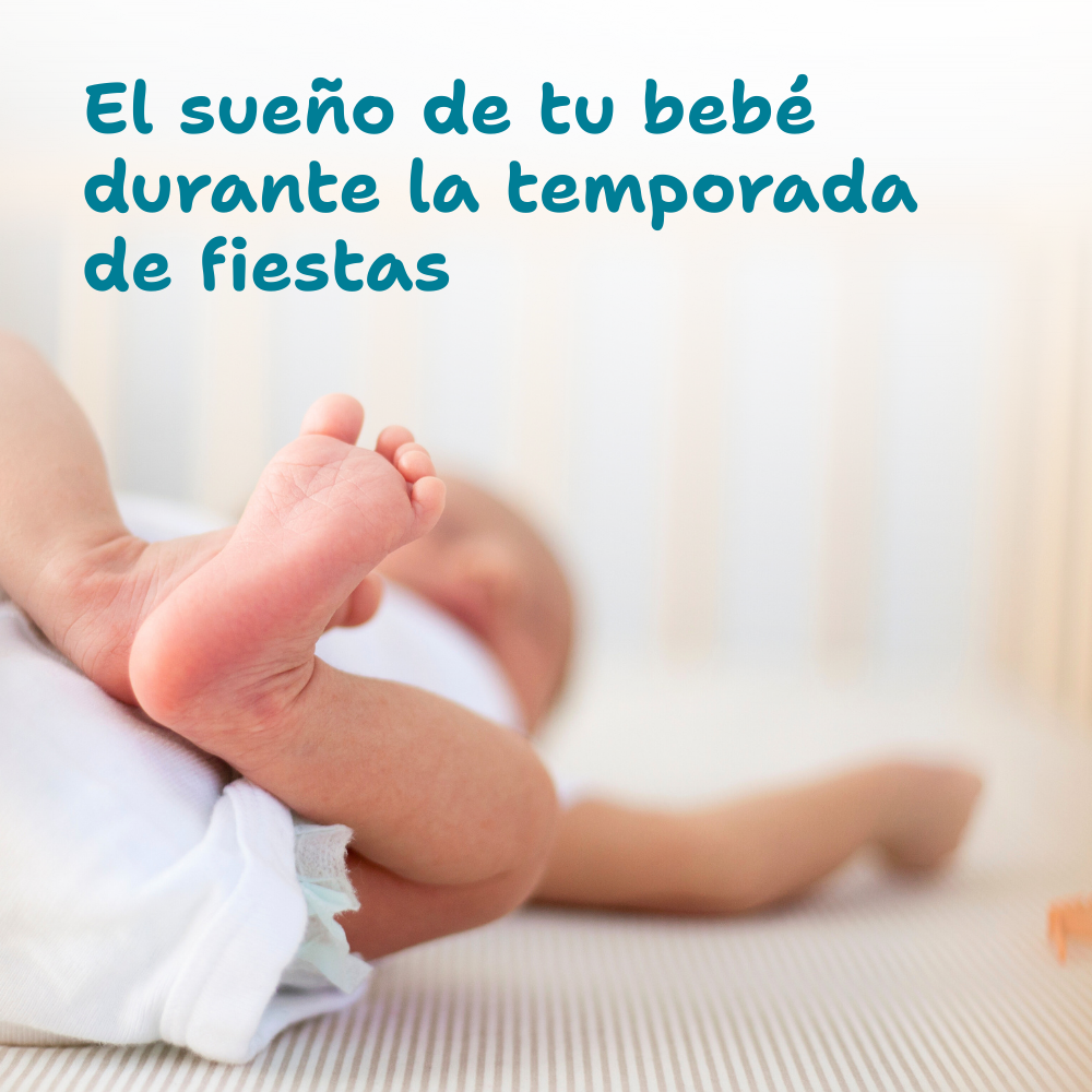 El sueño de tu bebé durante la temporada de fiestas