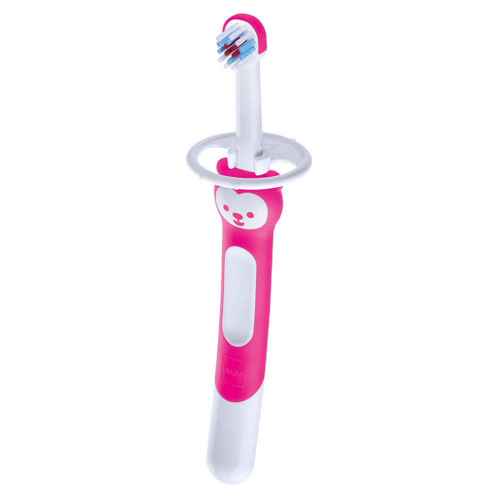 Cepillo de entrenamiento 5 meses fucsia