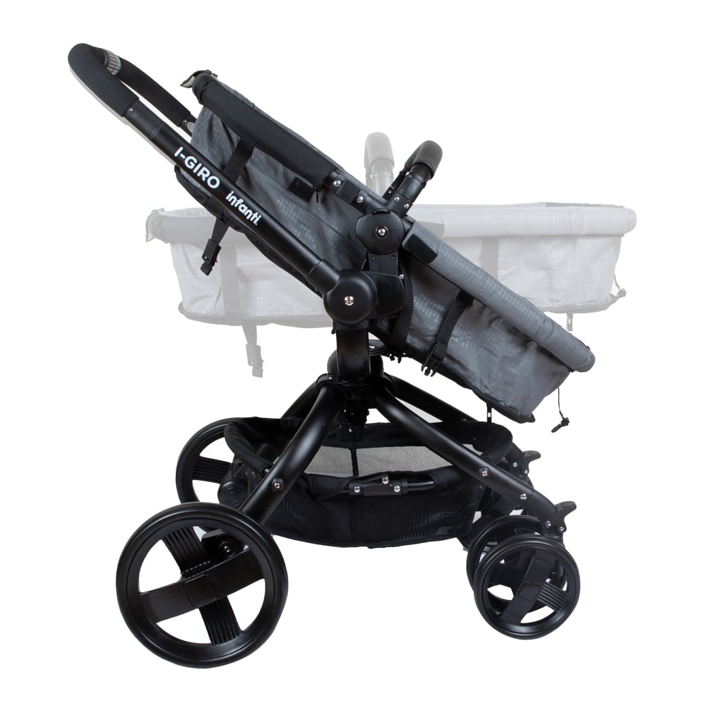 Coche Travel System I-giro Gris