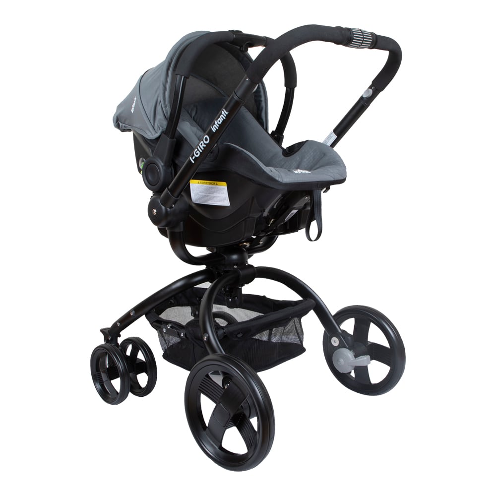 Coche Travel System I-giro Gris
