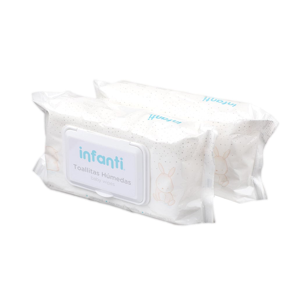 Toallita Humeda Bebe Pack 2 X 80un Ct
