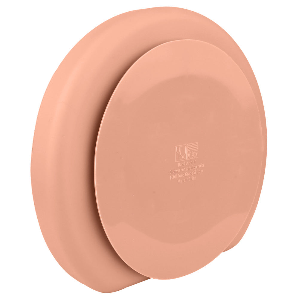 Plato con Divisiones terracota