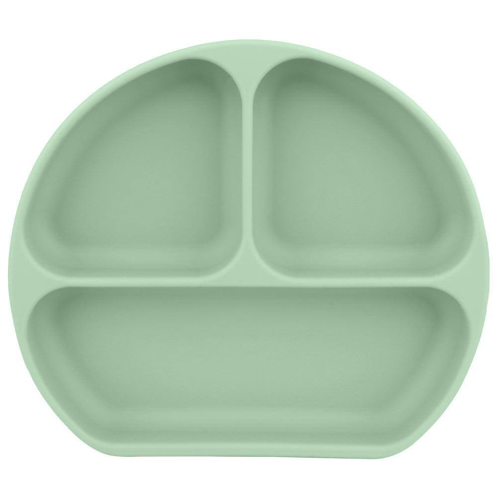 Plato con Divisiones verde