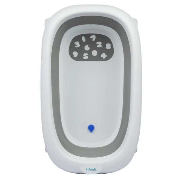 Bañera Plegable Numeros Gris