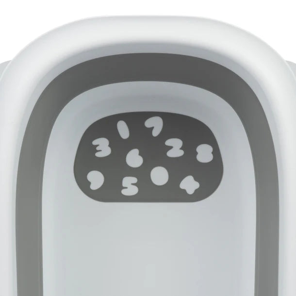 Bañera Plegable Numeros Gris
