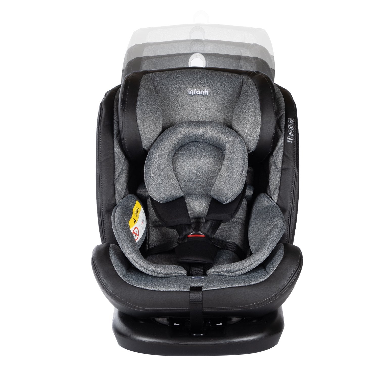 Silla De Auto Convertible I-giro 360 Gris Claro