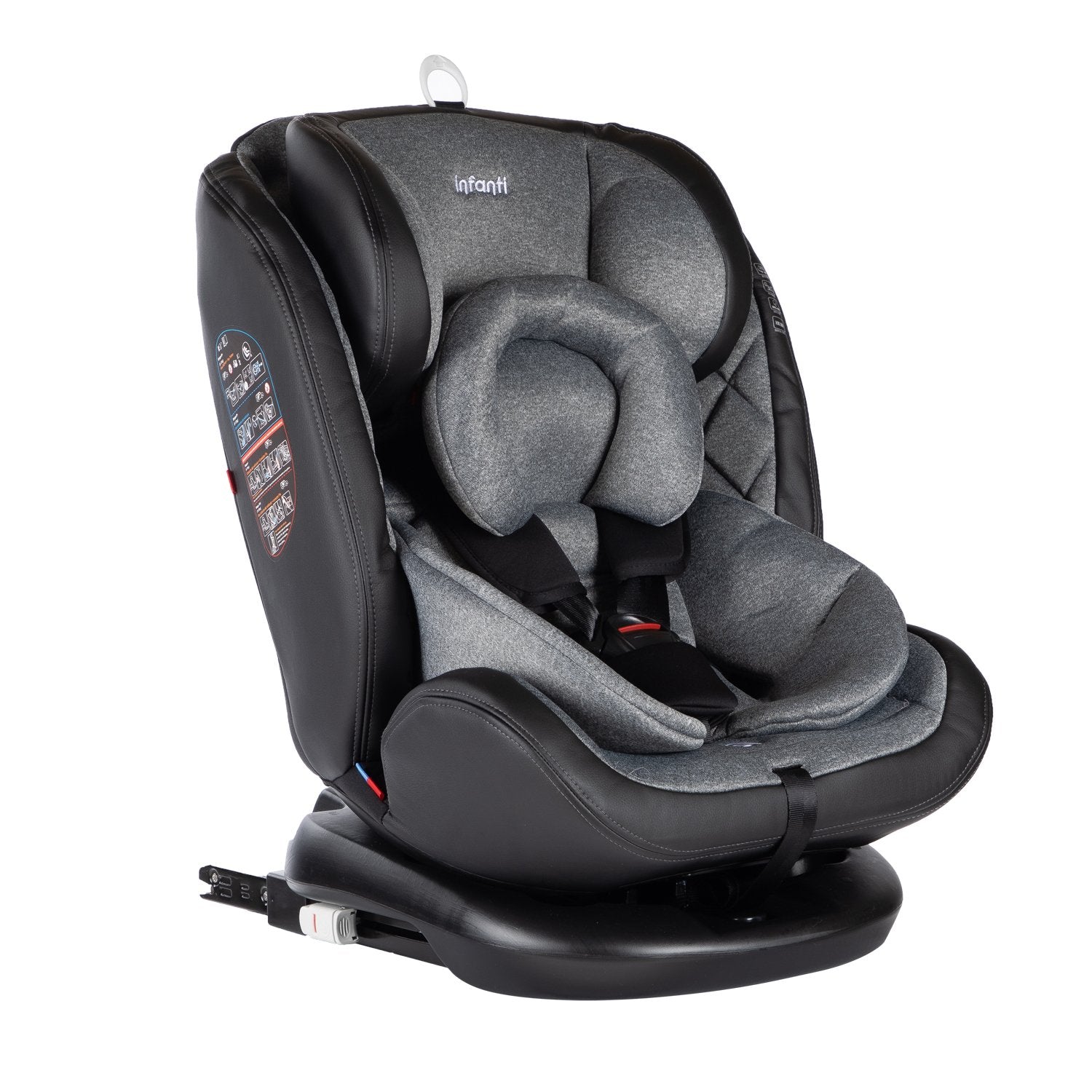 Silla De Auto Convertible I-giro 360 Gris Claro