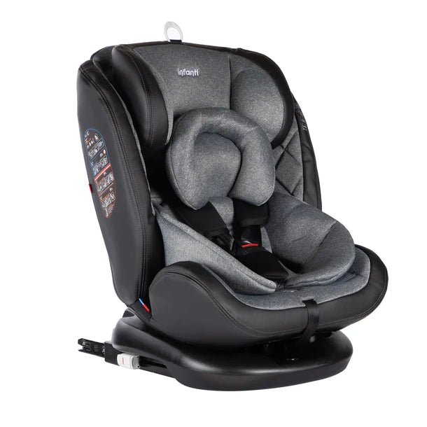 Silla De Auto Convertible I-giro 360 Gris Claro