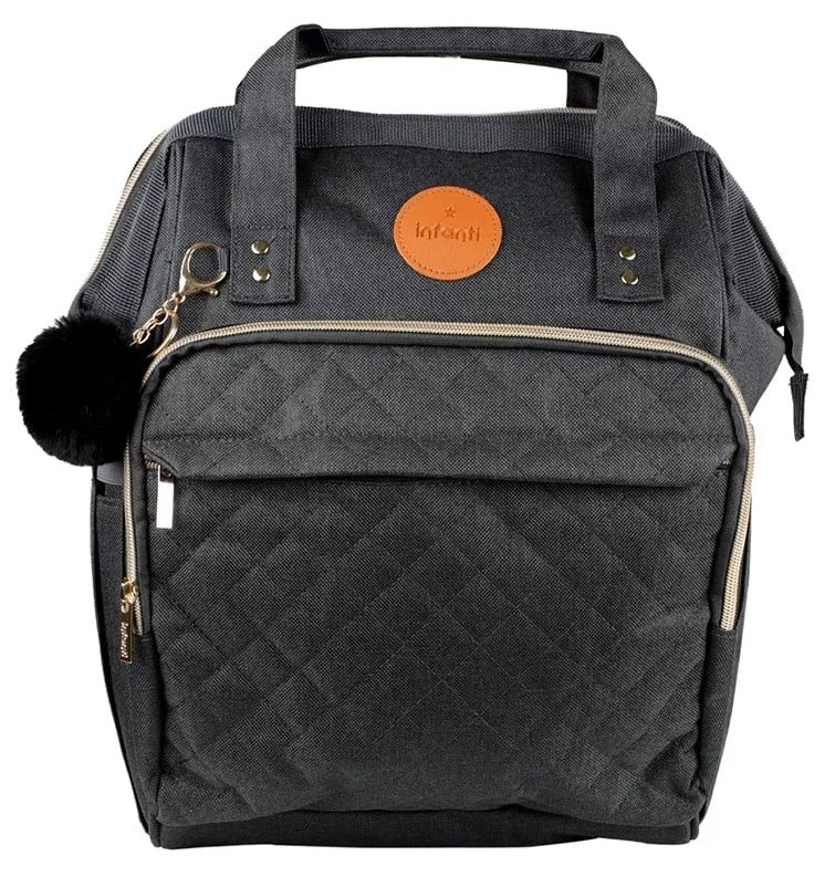 Mochila Pañalera Open Negra