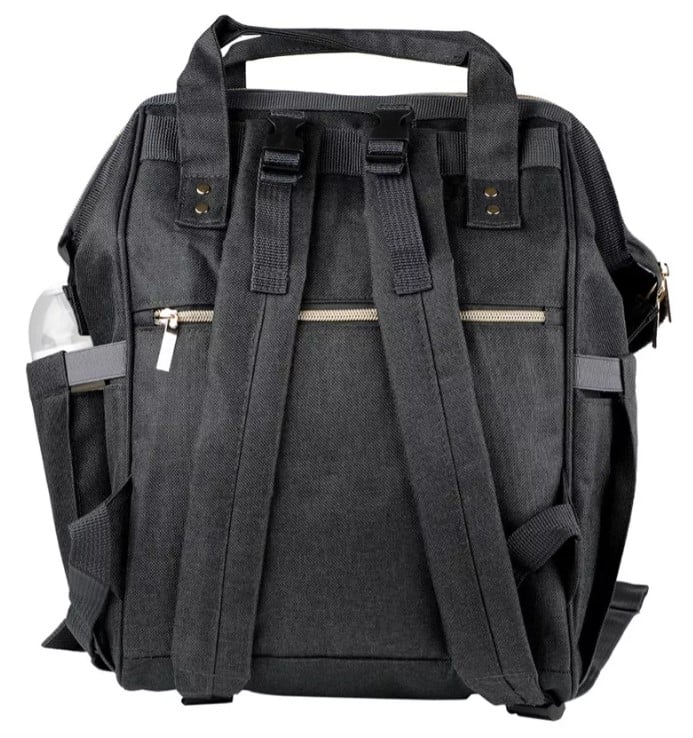 Mochila Pañalera Open Negra