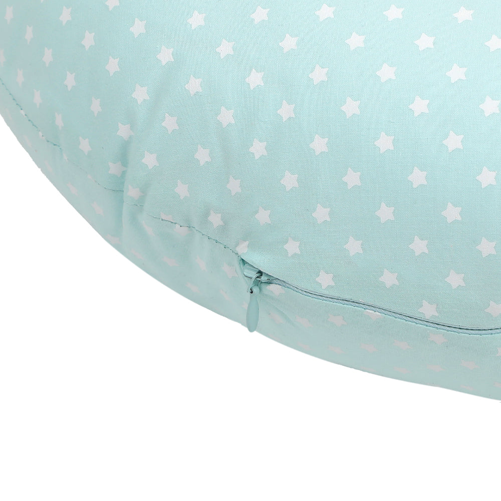 Cojín de Alimentación Menta Estrellas
