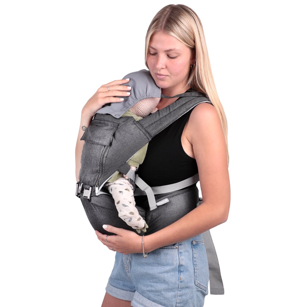 Arnes Portabebe Hip Seat Gris M.