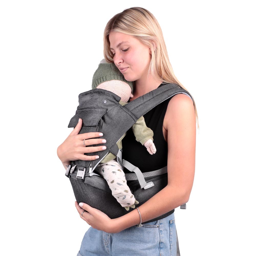 Arnes Portabebe Hip Seat Gris M.