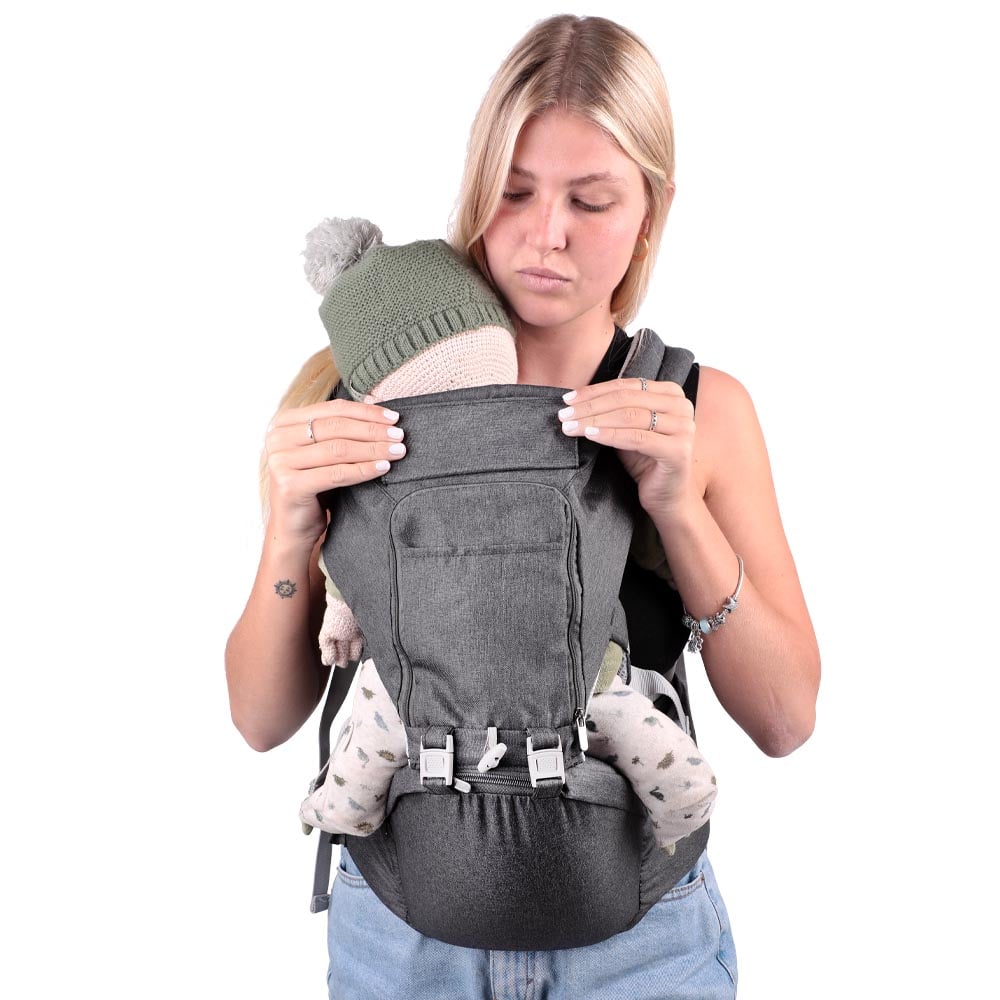 Arnes Portabebe Hip Seat Gris M.