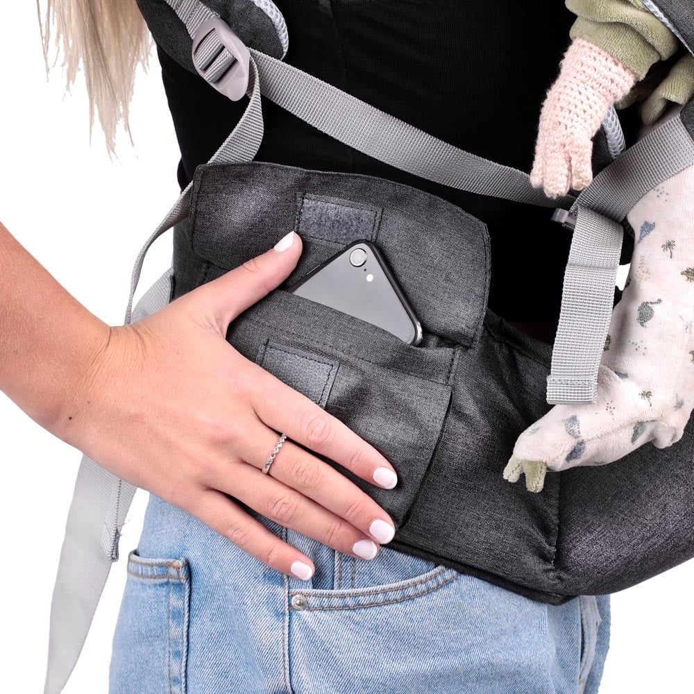 Arnes Portabebe Hip Seat Gris M.