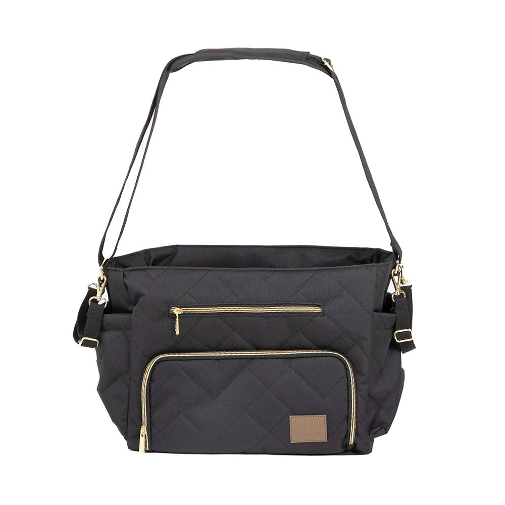 Bolso Motto Gold Negro