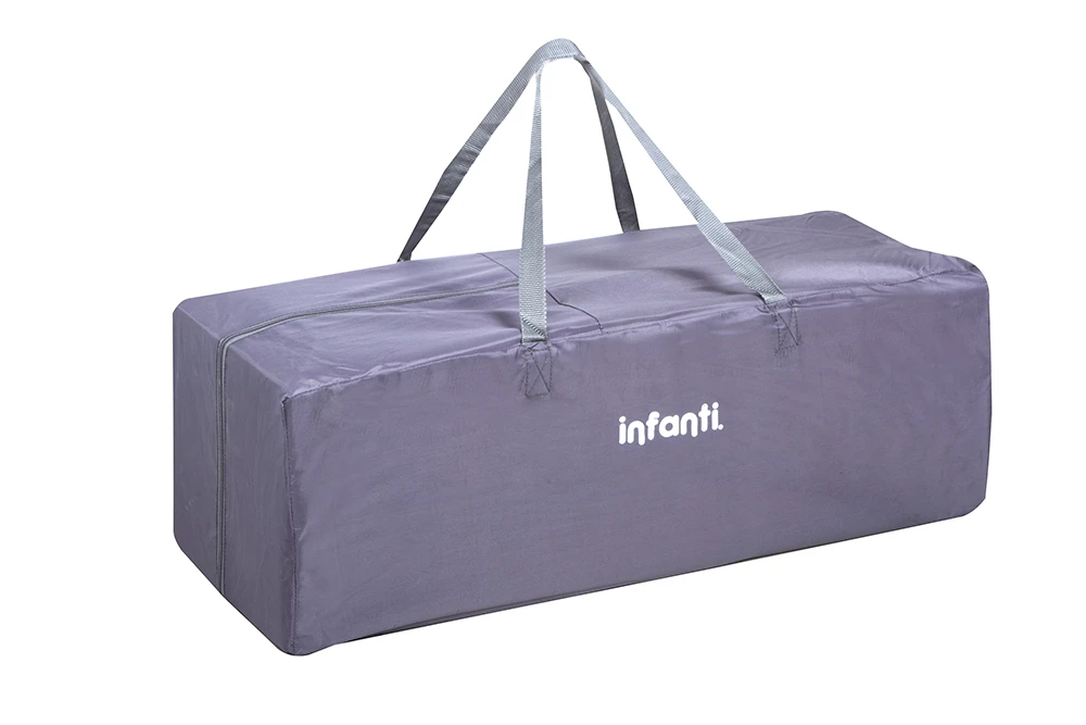 Cuna Playard Luna Grey Dots