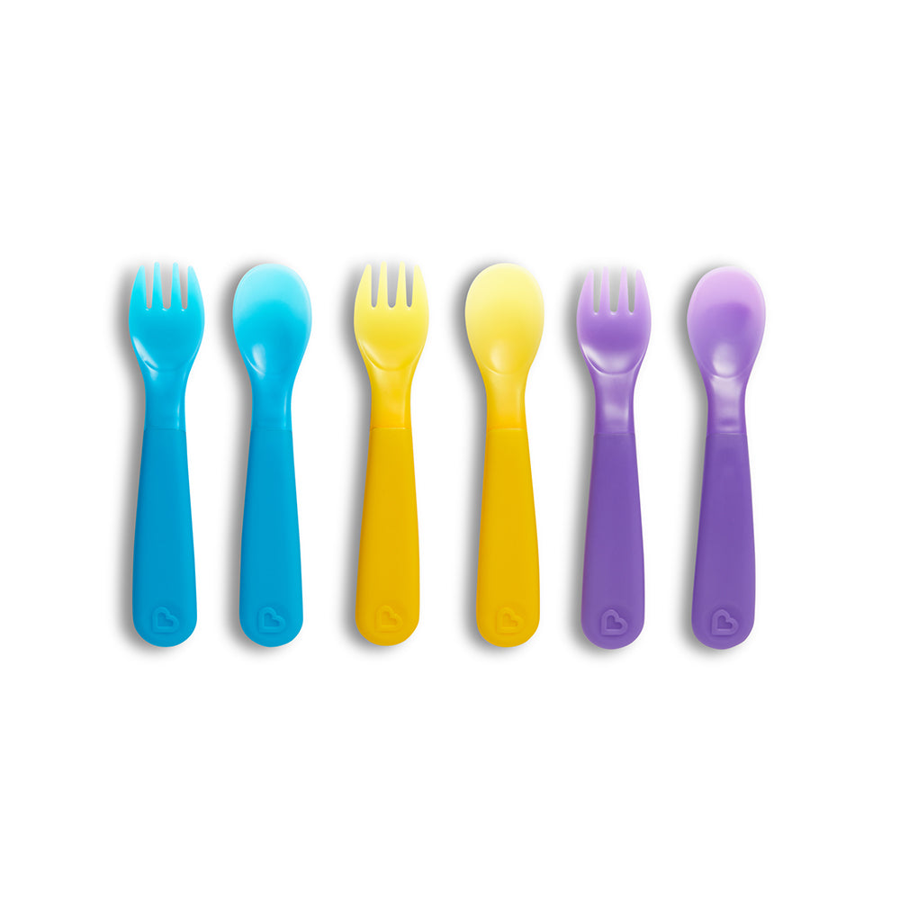 Set de Tenedor y Cucharas que cambian de color (6 piezas)