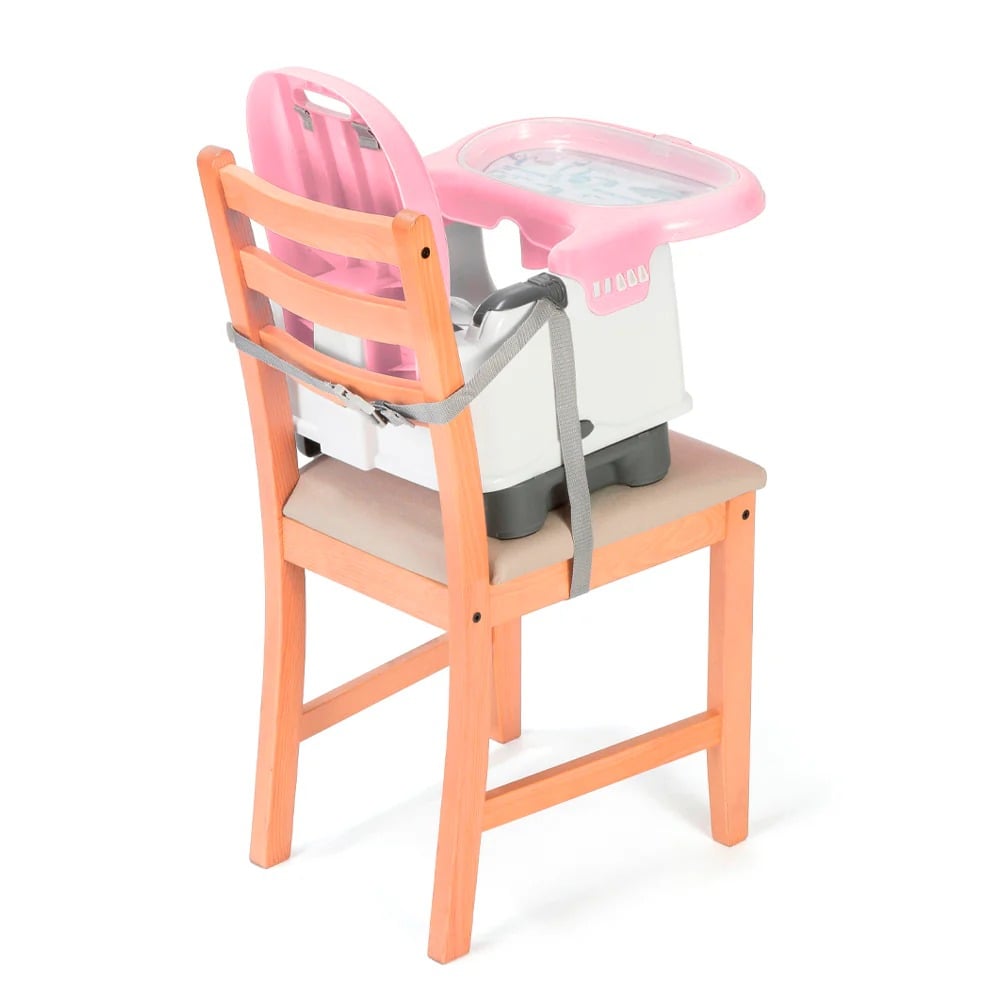 Silla Comer Booster Mila Rosado Safety 1st