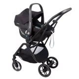 Coche Travel System Leona 2 + Cabriofix Negro Maxi Cosi