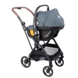 Coche Travel System Leona 2 + Cabriofix Grafito Maxi Cosi