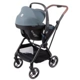 Coche Travel System Leona 2 + Cabriofix Grafito Maxi Cosi