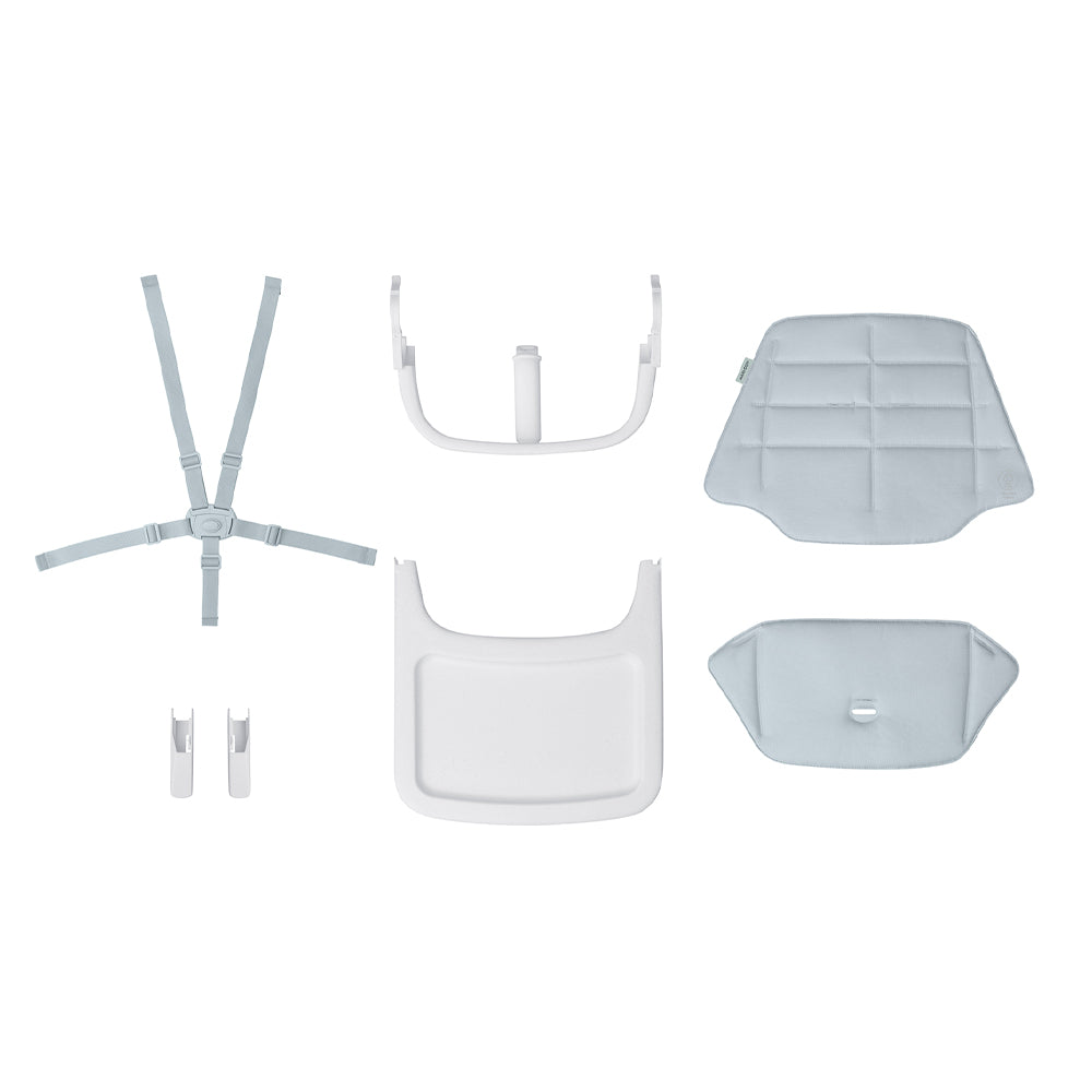 Silla de Comer Alta Nesta White