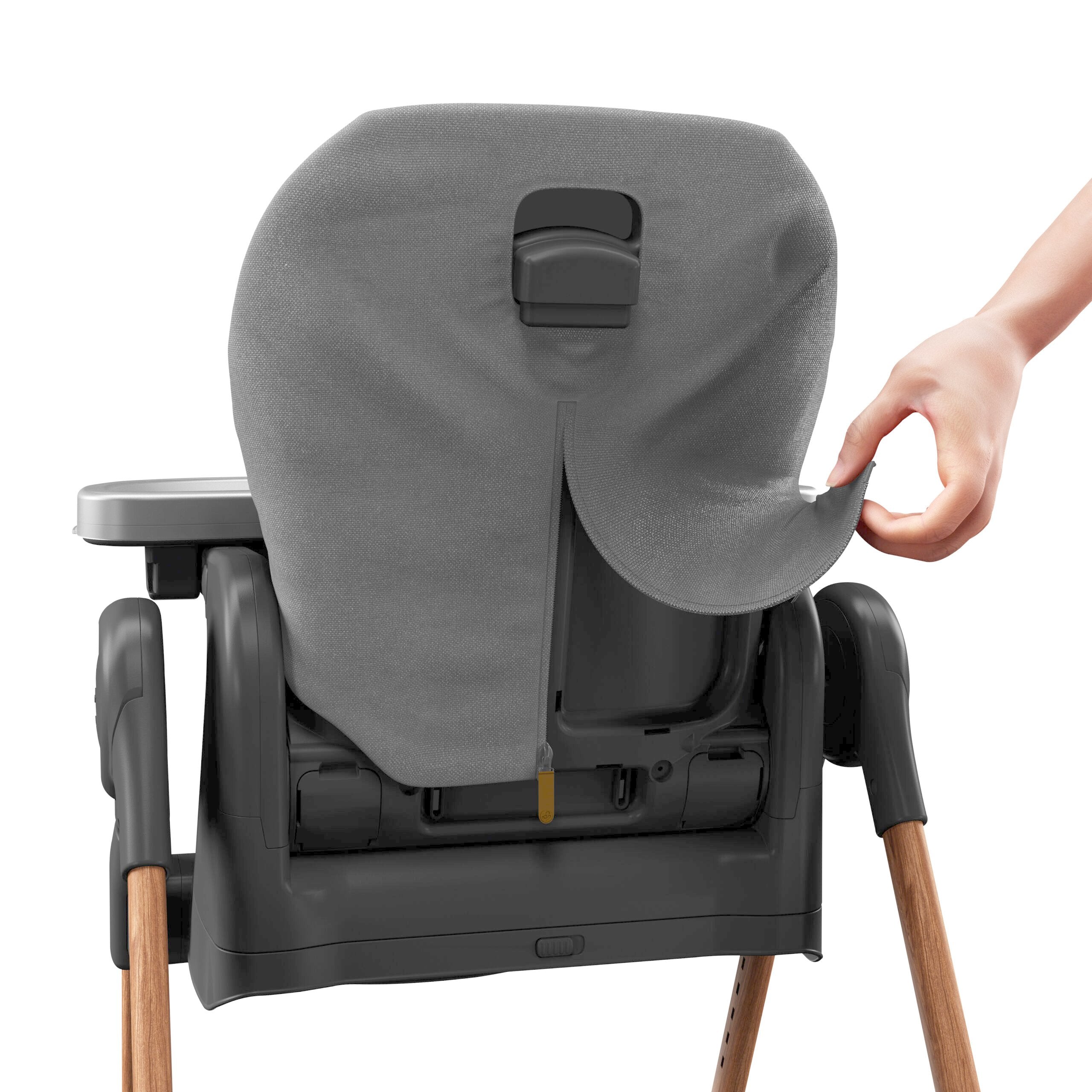 Silla Comer Minla Essential Grey