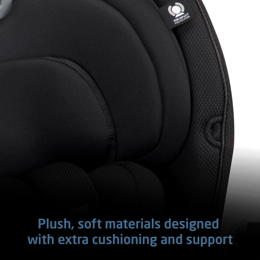 Silla de Auto Convertible Emme 360° Midnigth Black