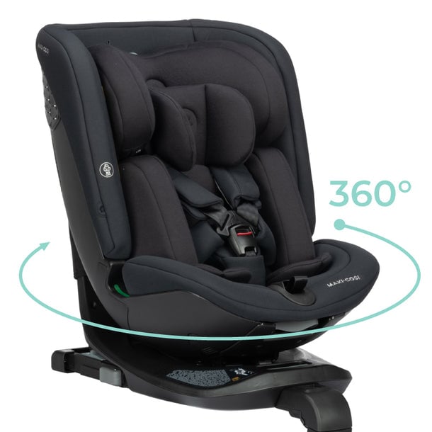 Silla De Auto Convertible Spinel 360° Plus O12 Authentic Black Maxi Cosi
