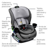Silla De Auto Convertible Poplar Glacier Graphite