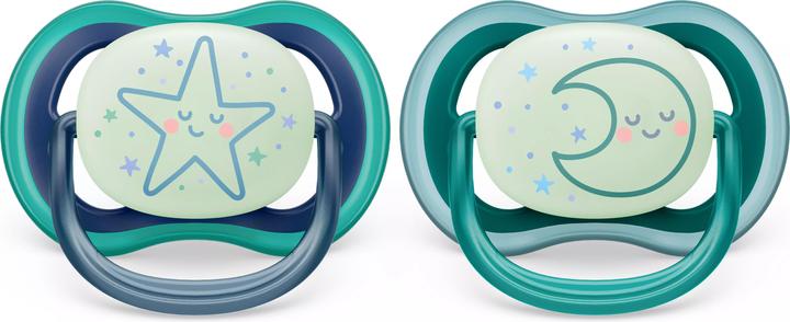 Chupete UA Night 6-18M niño