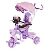 Triciclo Musical Con Guía Y Techo Minnie Disney