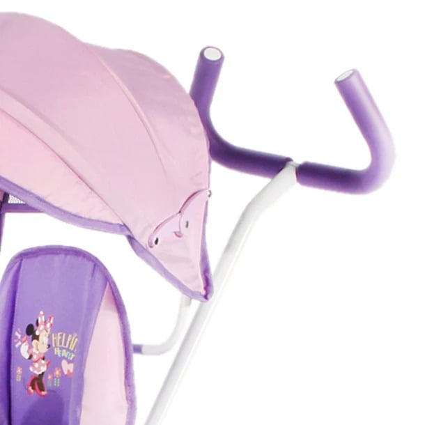 Triciclo Musical Con Guía Y Techo Minnie Disney