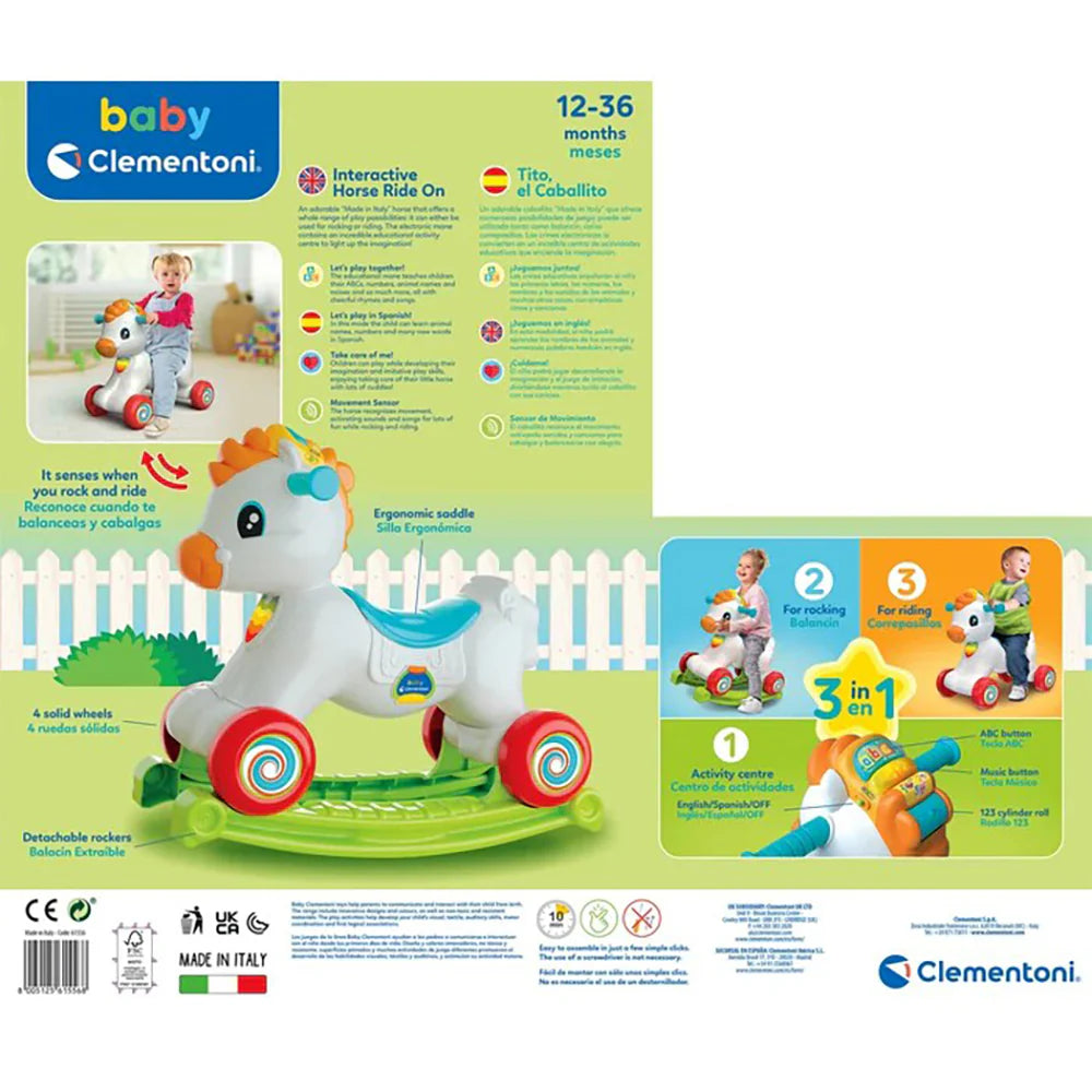 Balancín Martino 3 en 1 Clementoni