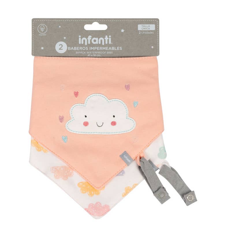 Bipack Baberos Impermeable Nubes