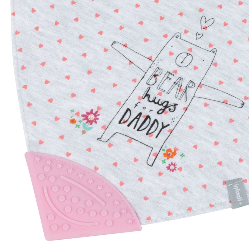 Babero Con Mordedor Impermeable Osita