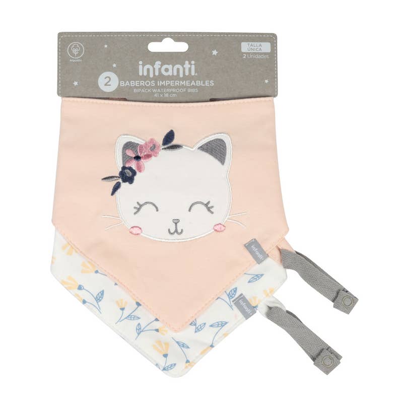Bipack Baberos Impermeable Kitty