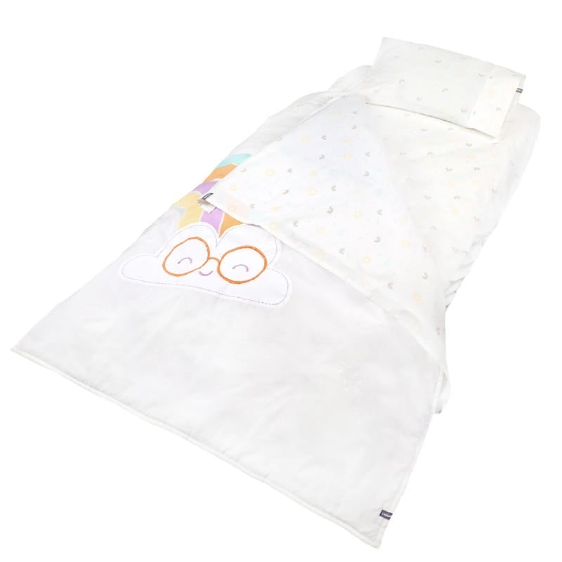 Set De Cuna Playard Sábanas Más Cobertor Y Funda Sunny