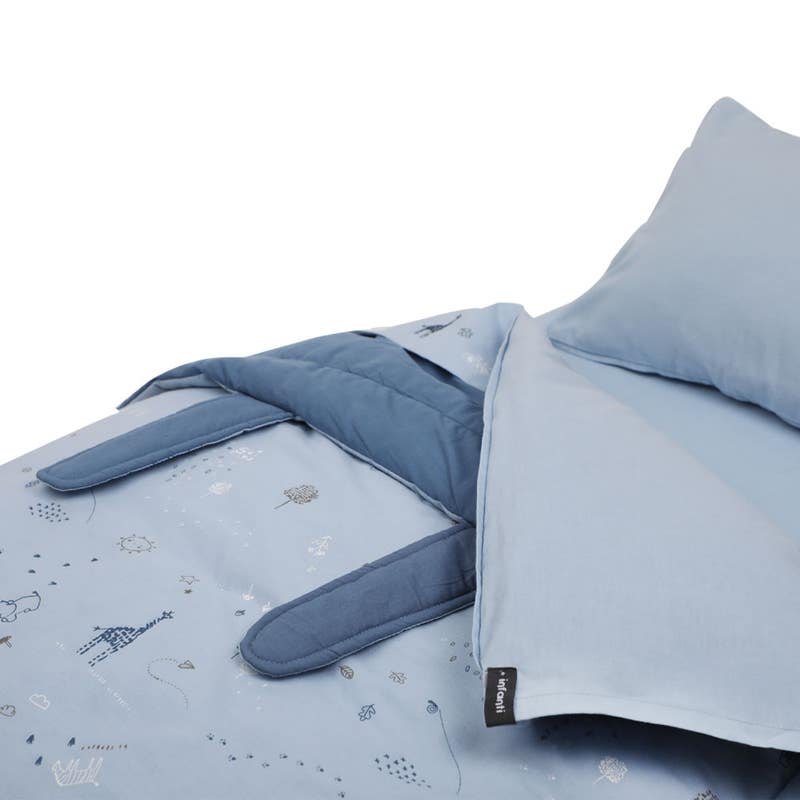 Set Cuna Colecho Celeste