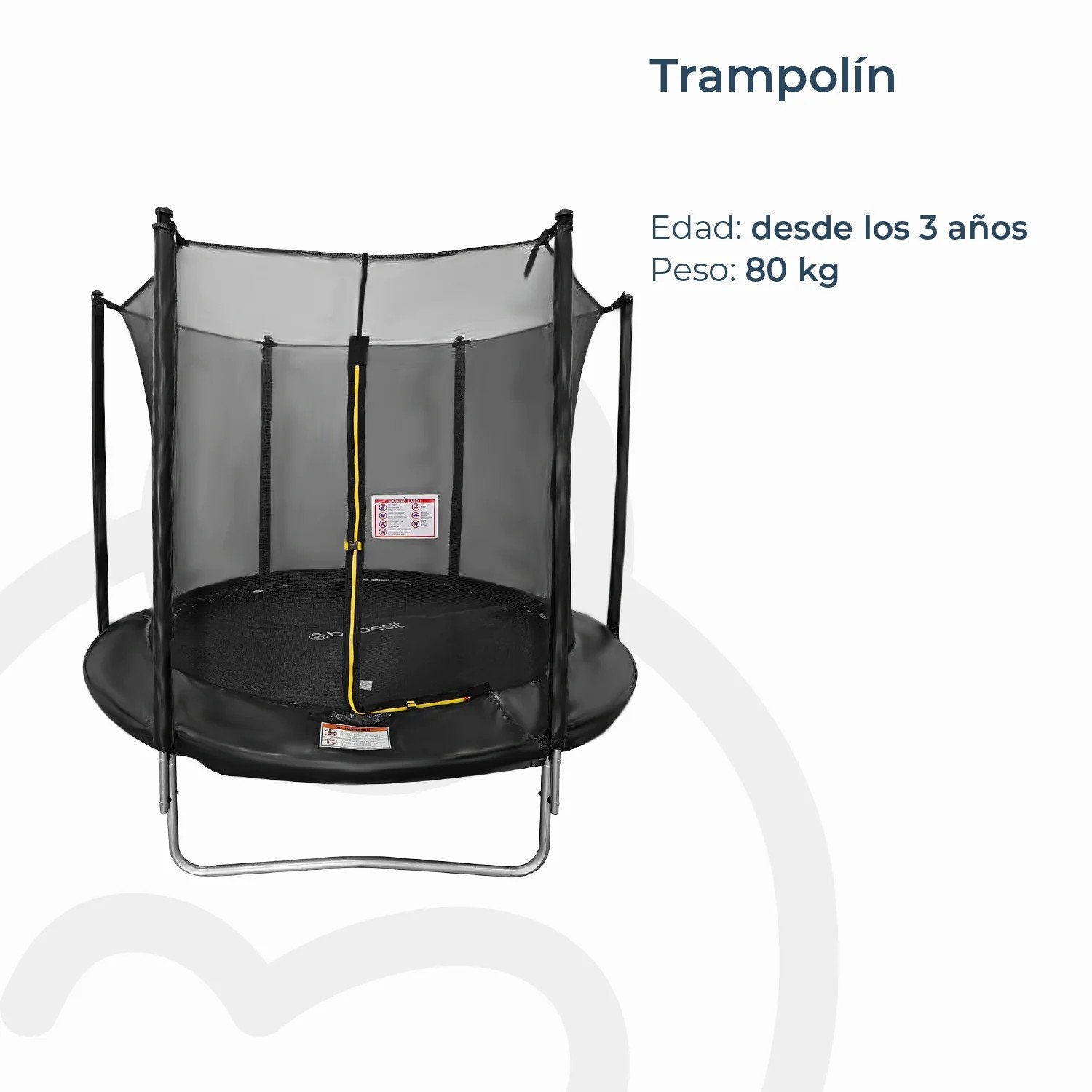 Cama Elástica Trampolín 2,4 Mt + Malla Seguridad
