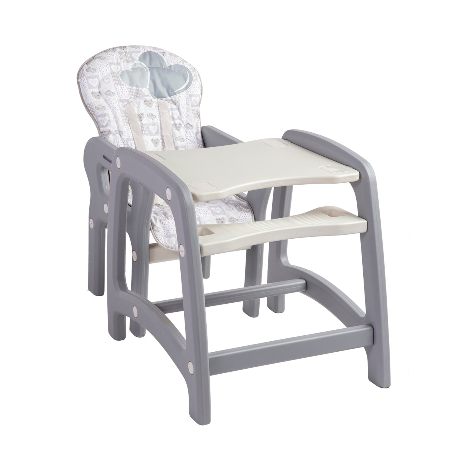 Silla De Comer Kinder 2 Gris