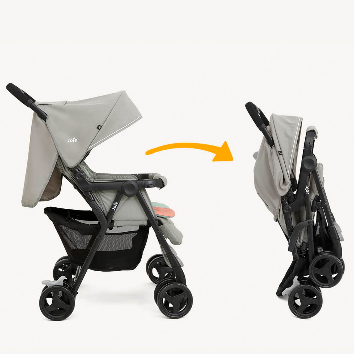 Coche Paseo Doble Aire Twin Nectar & Mineral Joie